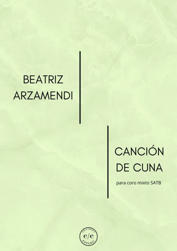 BEATRIZ ARZAMENDI-CANCIÓN DE CUNA