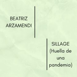 Beatriz Arzamendi- Sillage (Huella de una pandemia)
